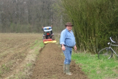 IMG_0828Jurgen Mingels op het nieuwe voetpat bij Hotsboom